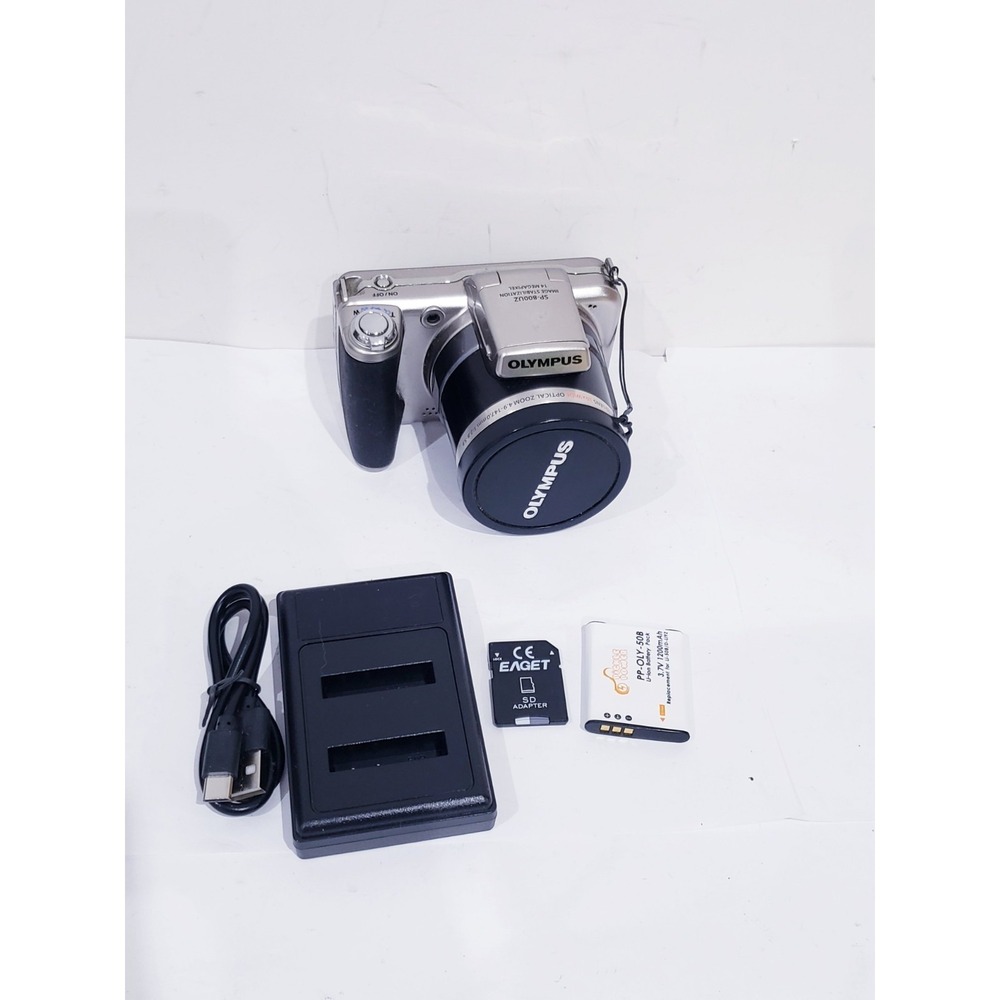 Olympus SP-800UZ 14.0MP Digital Bridge Camera - Tested & Working